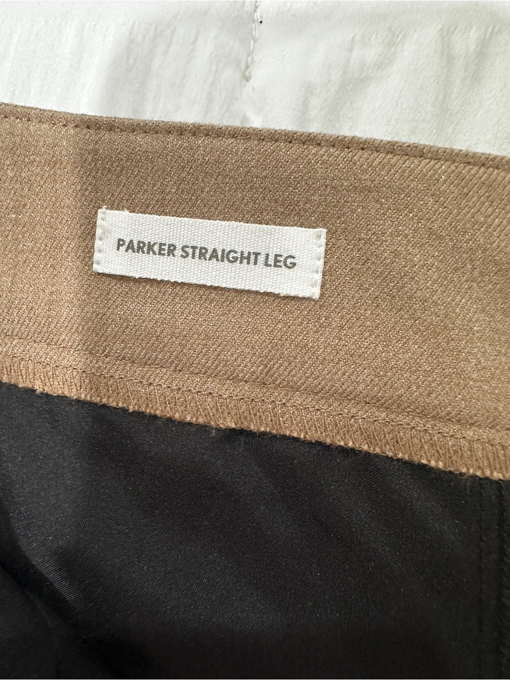 NWOT Loft Parker Straight Leg Women’s pants size 6 brown neutral color - Picture 3 of 6